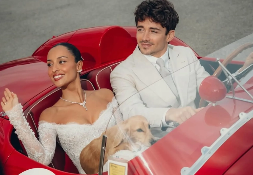 Звезда "Формулы-1" Шарль Леклер женился на модели