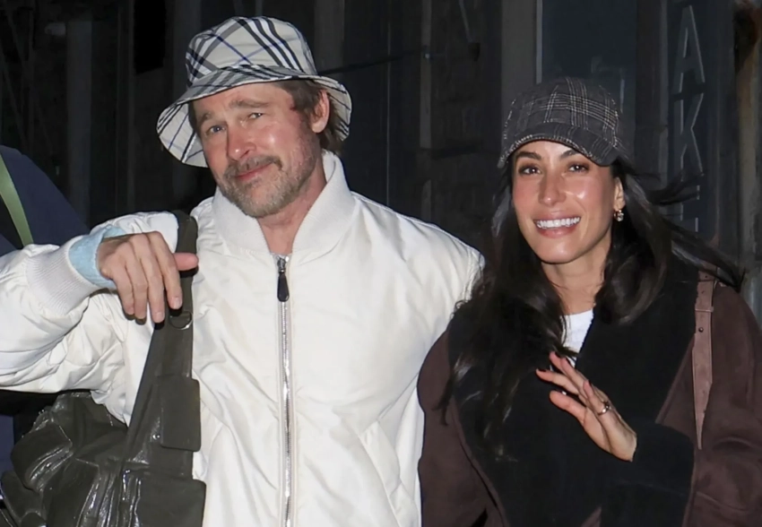 Брэда Питта и его возлюбленную Инес де Рамон засняли в Греции